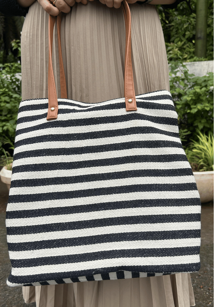 Piano Tales 3 pocket tote