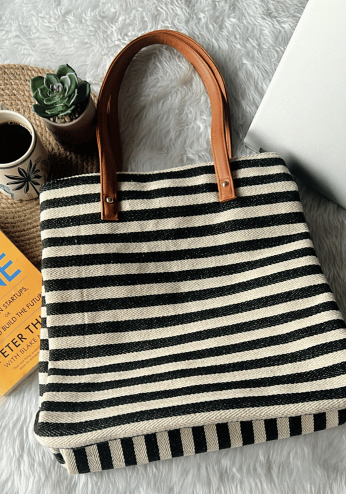 Piano Tales 3 pocket tote