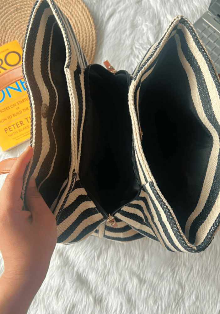 Piano Tales 3 pocket tote