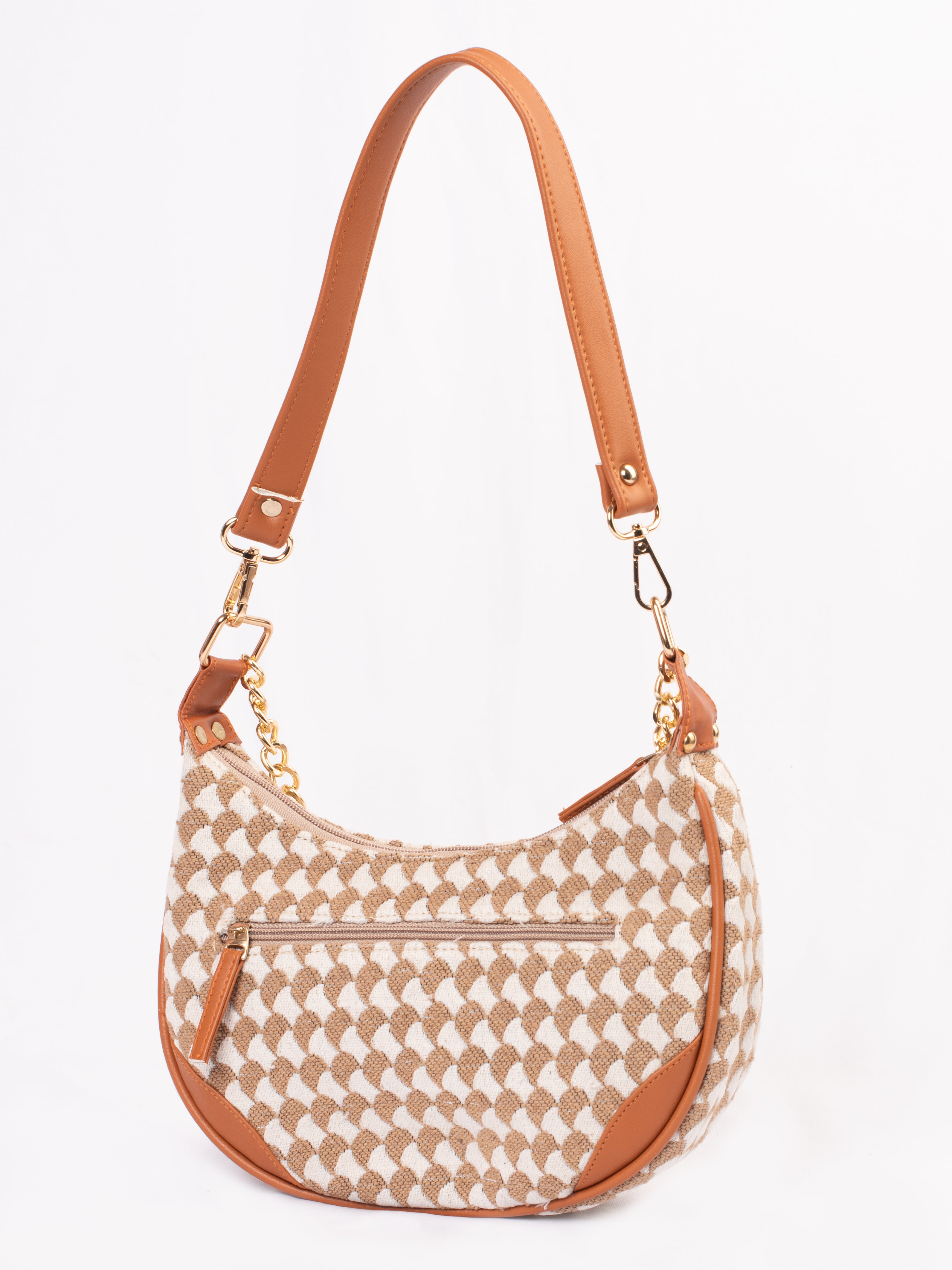 Ivory scarlet hobo sling