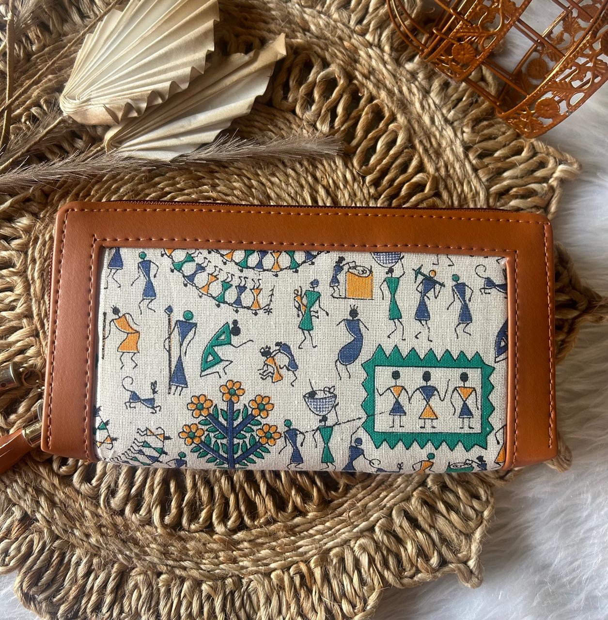 Warli print Wallet