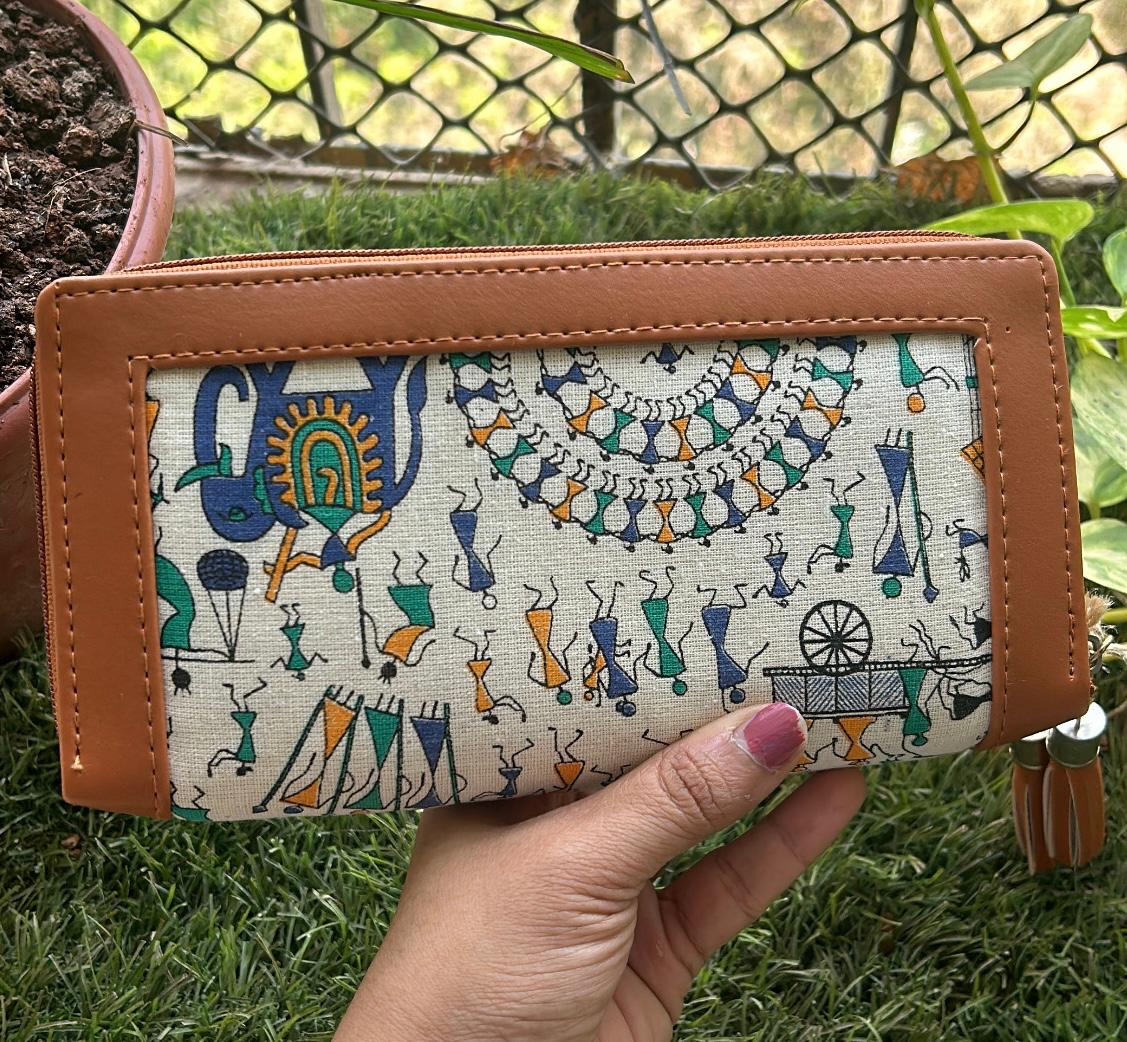 Warli print Wallet